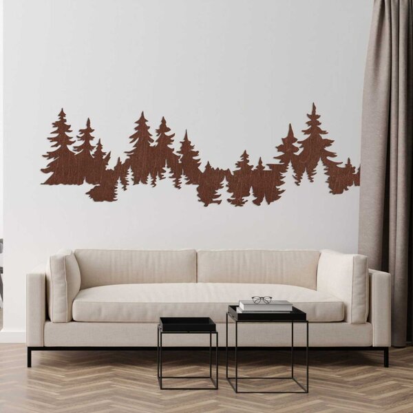 Pictură murală modernă cu pădure | MOARKO