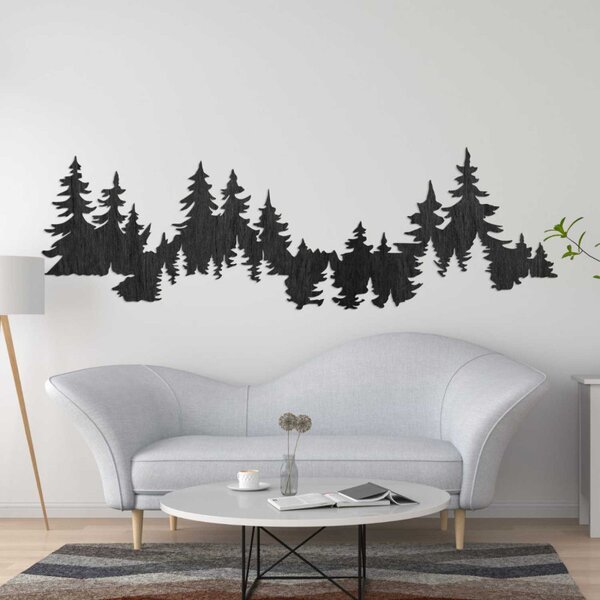Pictură murală modernă cu pădure | MOARKO