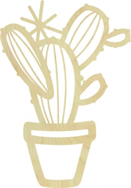 Pictură de perete elegantă - CACTUS CARIS | SENTOP