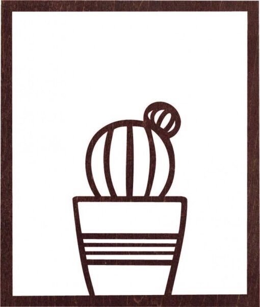 Pictură modernă pe perete - CACTUS ALDER | SENTOP