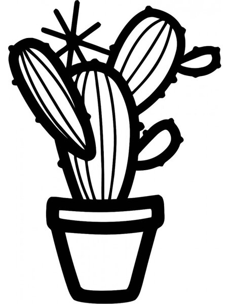 Pictură de perete elegantă - CACTUS CARIS | SENTOP