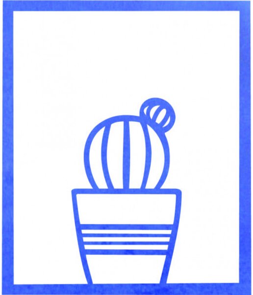 Pictură modernă pe perete - CACTUS ALDER | SENTOP
