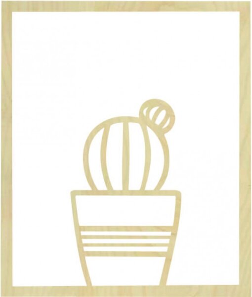 Pictură modernă pe perete - CACTUS ALDER | SENTOP