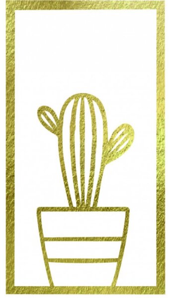 Pictură murală modernă cu cactus | TABOL