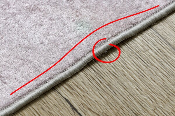 BAMBINO 2185 covor lavabil Balerina, pisicuta pentru copii anti-alunecare roz - SECUNDAR-COTATI PRODUSUL