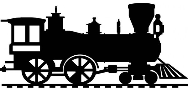 Pictură murală din lemn tren, locomotivă - THOMAS