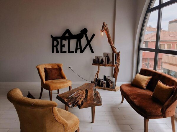 Tablou din lemn pe perete relaxare | SENTOP