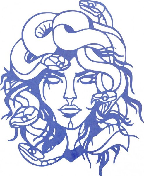 Imaginea de pe perete msdúza femeie - MEDUSA GORGONA