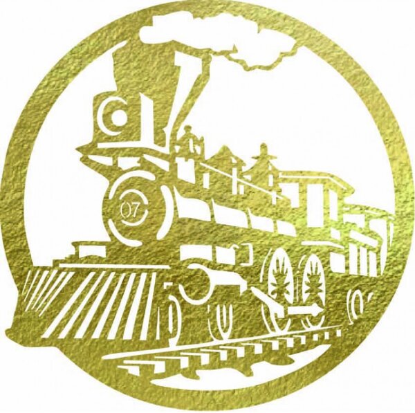 Imagine cu tren cu aburi, tren istoric - ETVAL