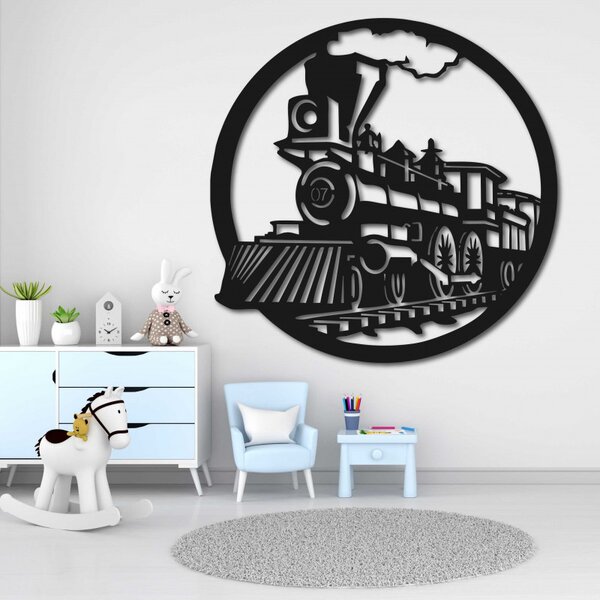 Imagine cu tren cu aburi, tren istoric - ETVAL