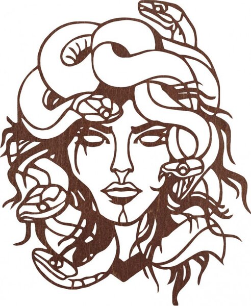 Imaginea de pe perete msdúza femeie - MEDUSA GORGONA