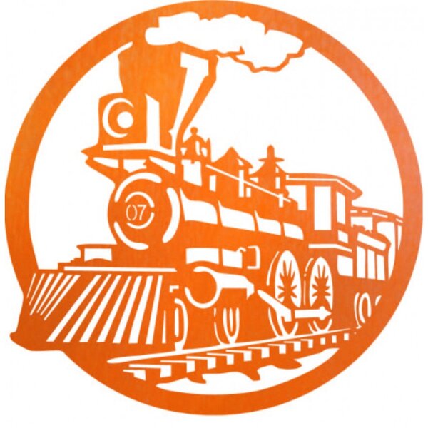 Imagine cu tren cu aburi, tren istoric - ETVAL