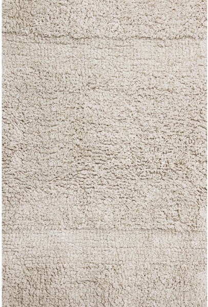 Covor crem lavabil/țesut manual din bumbac 120x160 cm Bloom Natural – Lorena Canals