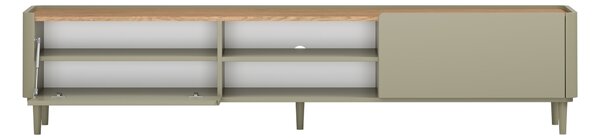 Comodă TV Elivo 220 cm pe picioare - eucalipt / stejar baltic dune