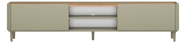 Comodă TV Elivo 220 cm pe picioare - eucalipt / stejar baltic dune