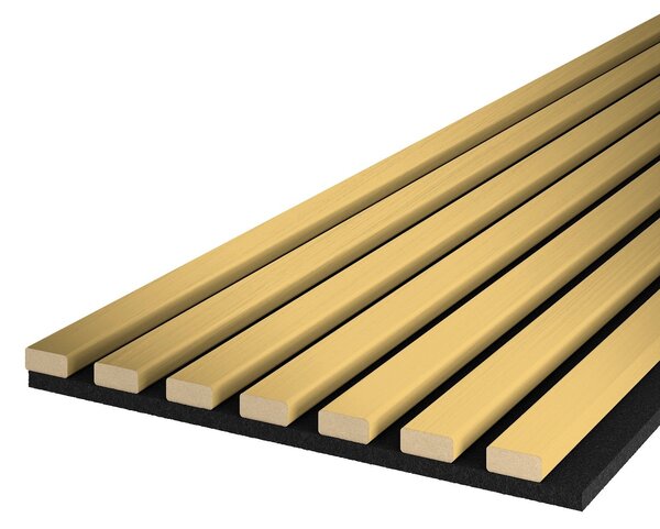 Panou Riflaje MDF Auriu