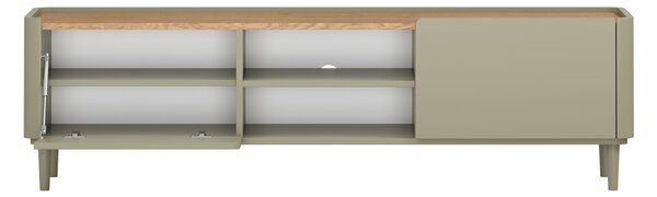 Comodă TV Elivo 170 cm pe picioare - eucalipt / stejar baltic dune