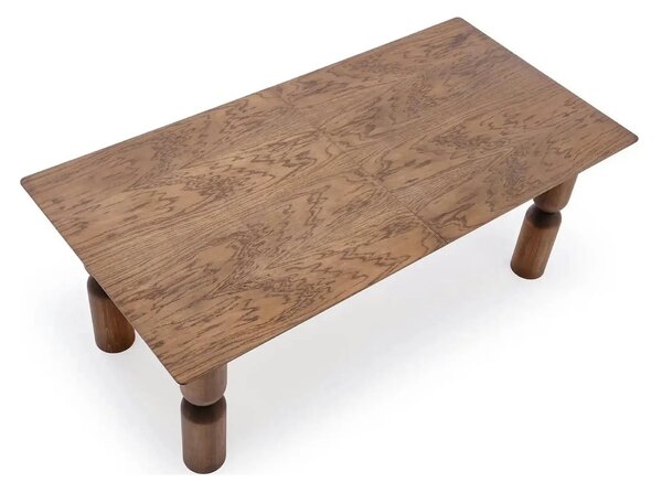 Masa extensibila MELTON, nuc, 200/300x101x76 cm