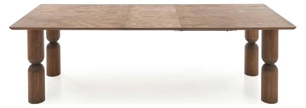 Masa extensibila MELTON, nuc, 200/300x101x76 cm