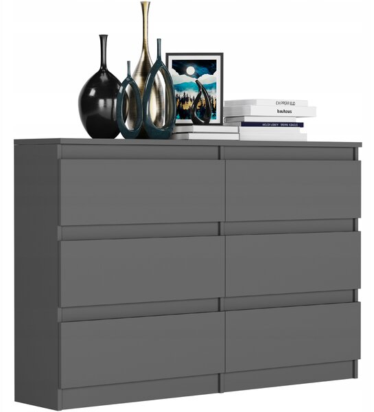 Comodă Rulux (antracit). Promo -16%. 1151435