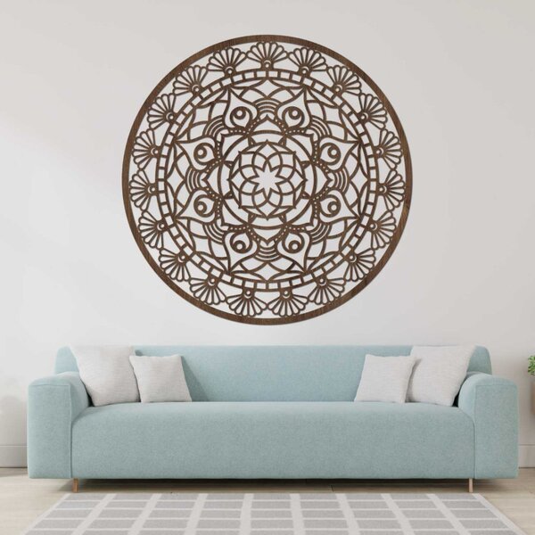 Mandala modernă sculptată, floarea vieții | ZIBEZI