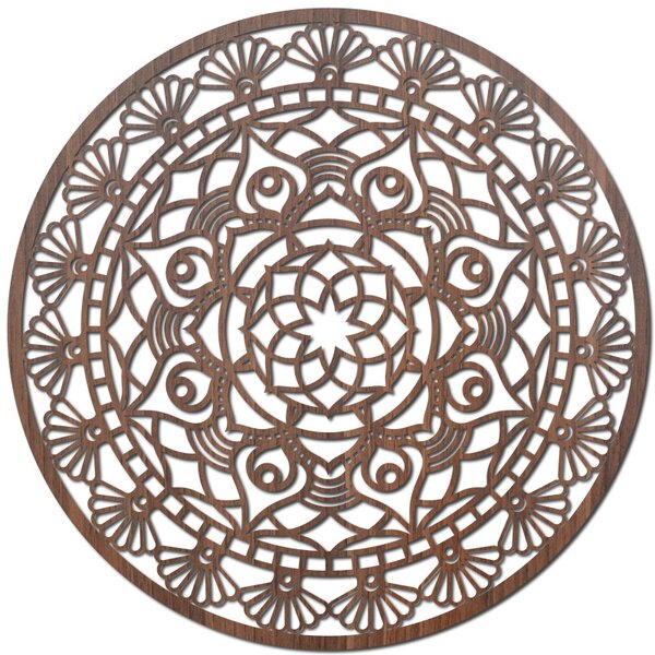 Mandala modernă sculptată, floarea vieții | ZIBEZI