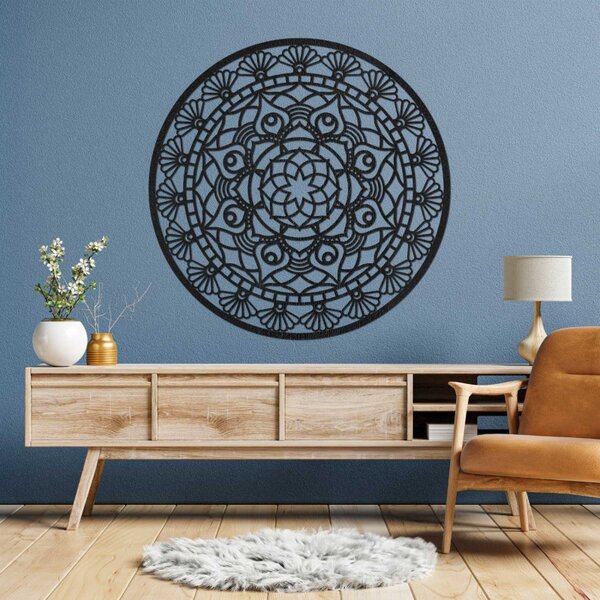 Mandala modernă sculptată, floarea vieții | ZIBEZI