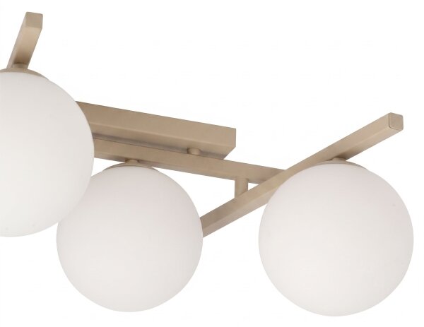 Plafonieră SMART 5xE14/10W/230V bej/alb