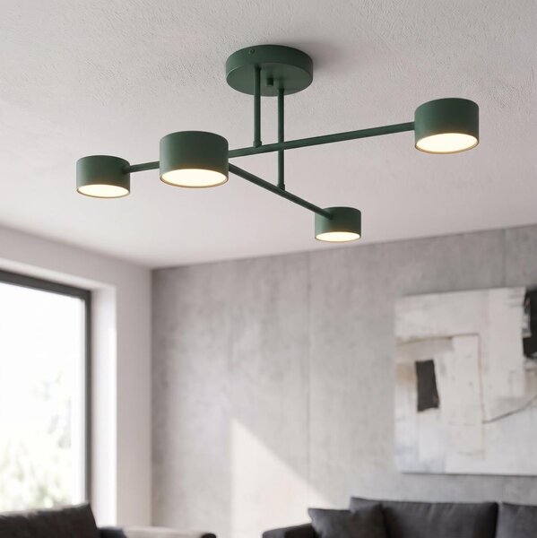 Lustră aplicată HALO 4xGX53/10W/230V verde