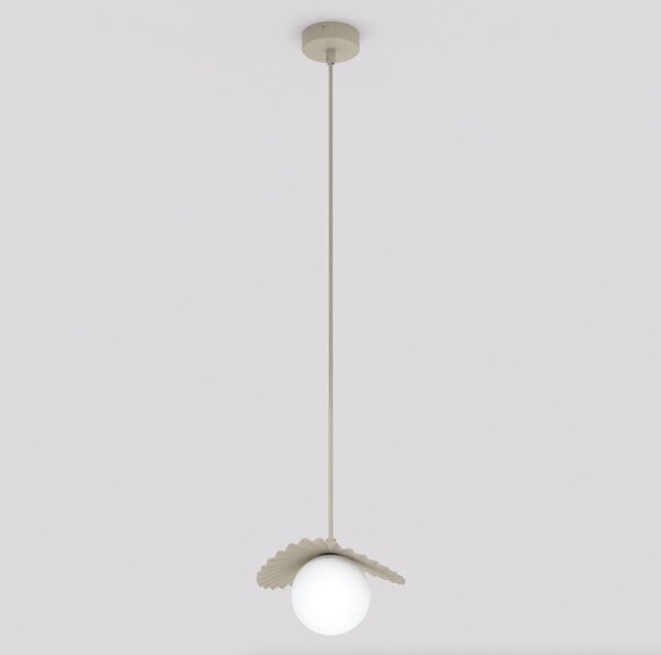 Lustru cu cablu FLORA 1xG9/8W/230V bej
