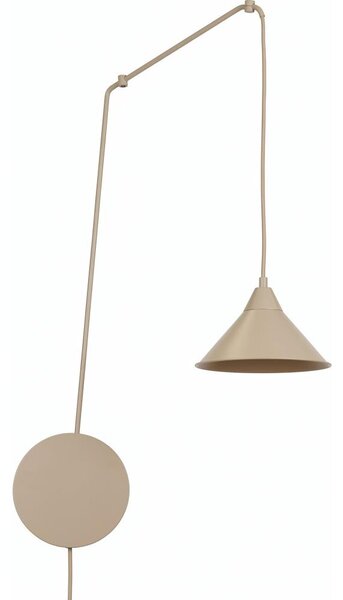 Lampă suspendată pe cablu ABRAMO 1xE27/15W/230V bej