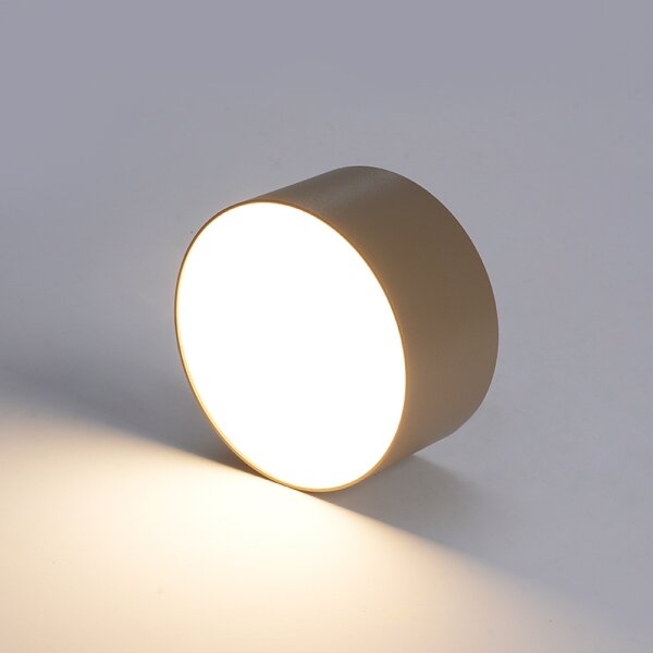 BRILAGI - Plafonieră LED de exterior FORIS LED/20W/230V diam. 15 cm bej IP44