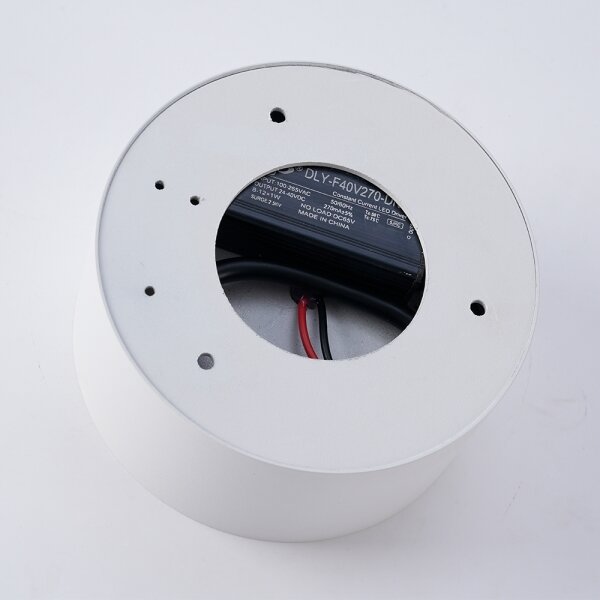 BRILAGI - plafonieră LED de exterior FORIS LED/9W/230V, diam. 9 cm, alb, IP44