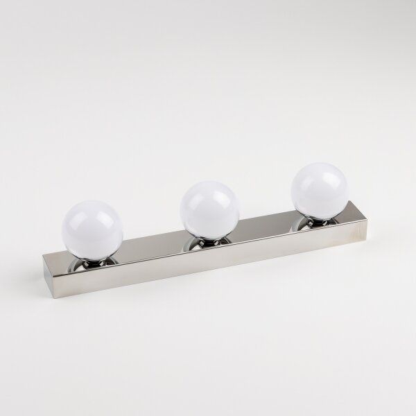 BRILAGI - SET 2x aplice de perete pentru baie cu LED HOLLYWOOD 3xLED/3W/230V 39 cm IP44 crom