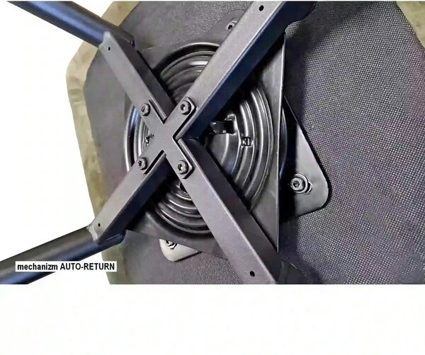 Scaun MARLO, negru - Bluvel 19, stofa catifelata/metal, 55x58x88 cm