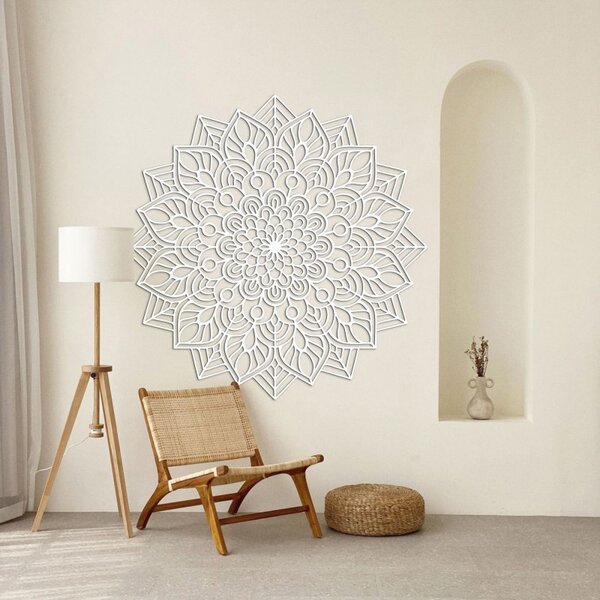 Mandala de lemn pe perete | LAFET