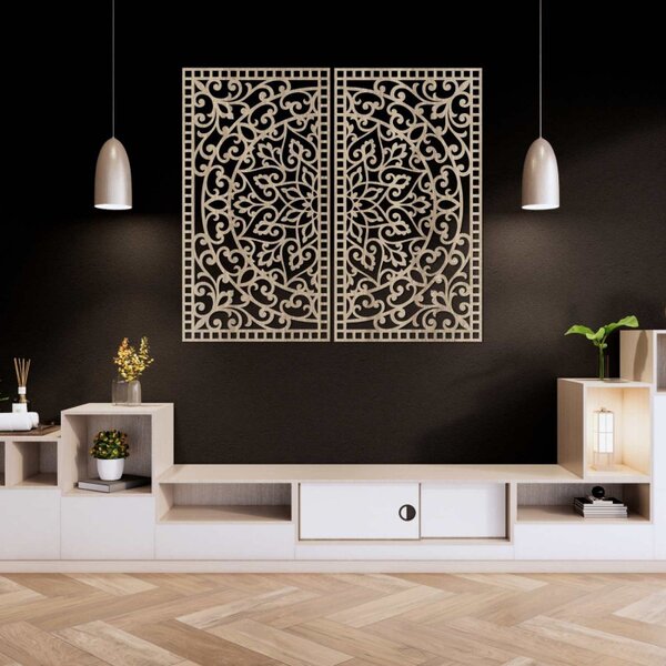 Pătrat decorativ din lemn | FLOFER