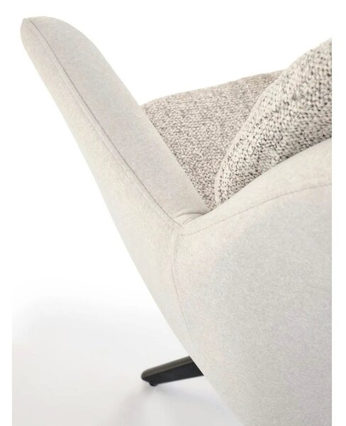 Scaun K591, gri deschis/negru, stofa clasica/otel, 65x73x94 cm