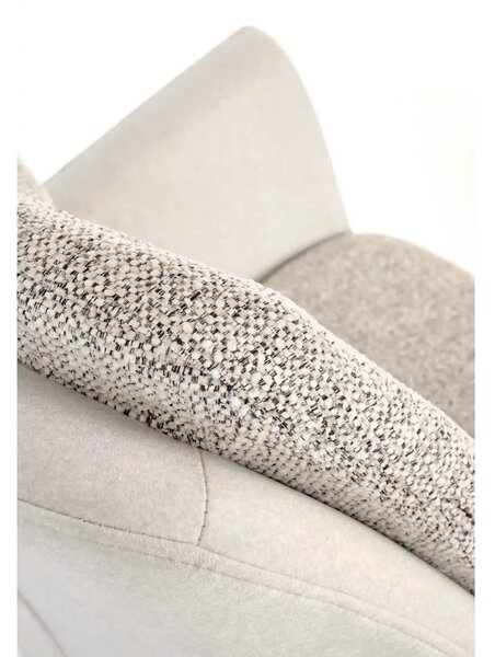 Scaun K591, gri deschis/negru, stofa clasica/otel, 65x73x94 cm
