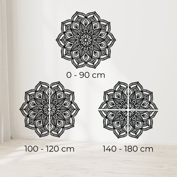Mandala din lemn pe perete | COUNESS