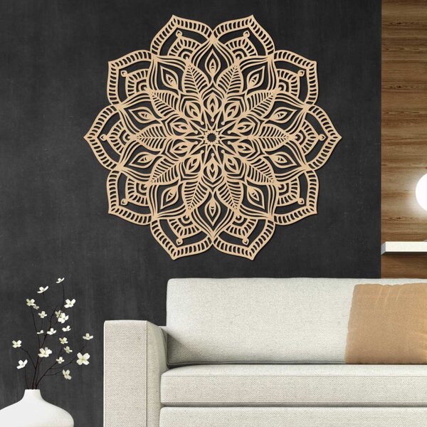Decorațiune de perete luxoasă, floarea păcii | OUCSENN