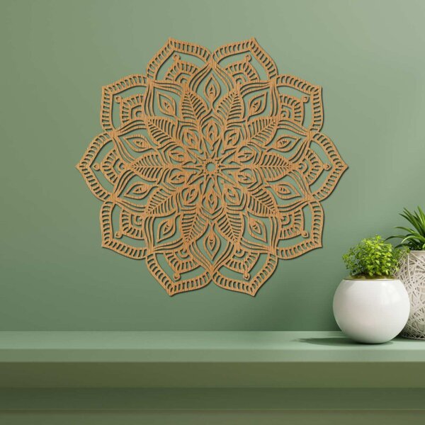 Decorațiune de perete luxoasă, floarea păcii | OUCSENN