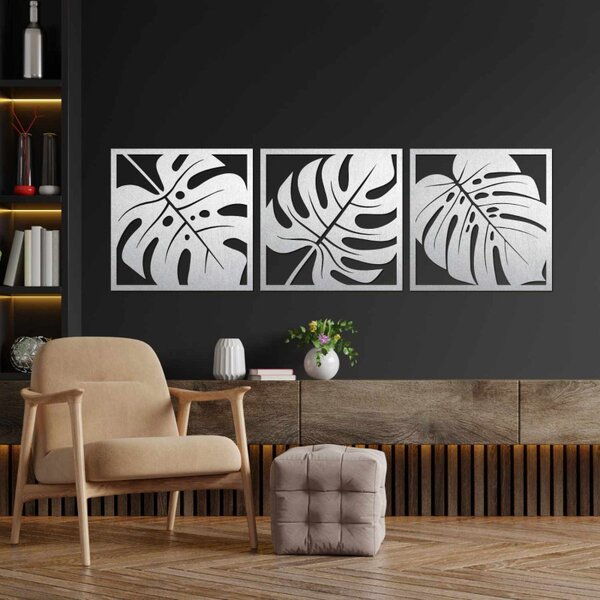 Decorațiune murală din lemn cu monstera | SALAS