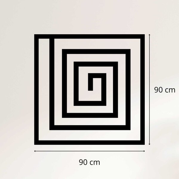 Decor geometric din lemn - WOORTLE