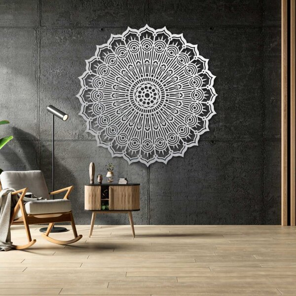 Mandala vindecătoare pe perete - Decorațiune elegantă pentru interiorul tău | LEER