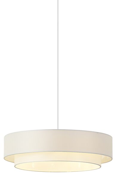 Lampa suspendată modernă albă 50cm 3 lumini - Drum Duo