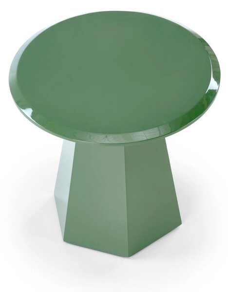 Masuta cafea LOCA, verde deschis, 50x47 cm