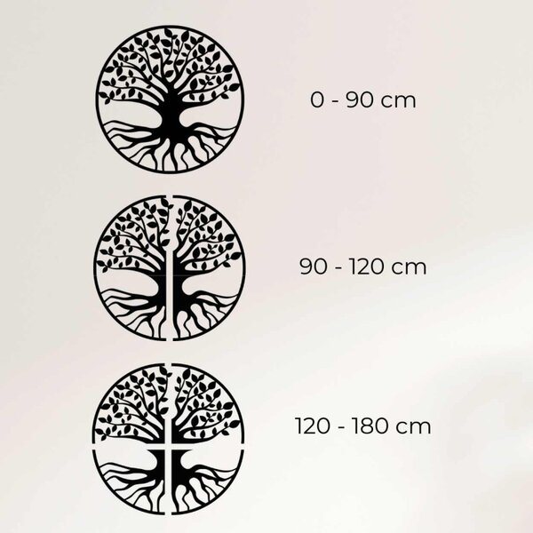 Decorațiune murală naturală Copacul Vieții | YJTON