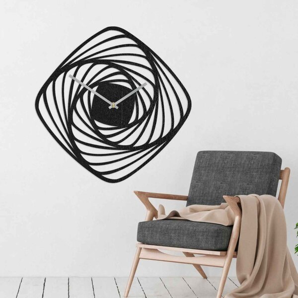 Ceas de perete modern din lemn | SPIRAL