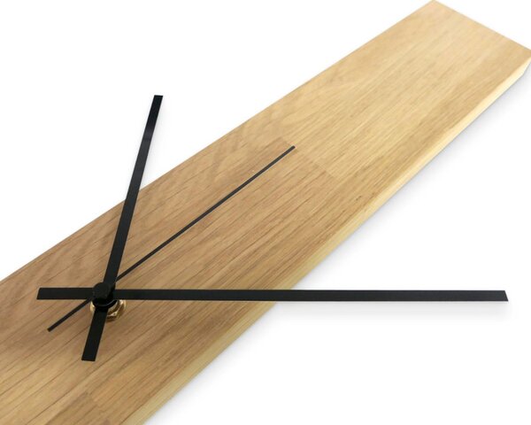 Ceas de perete din lemn masiv - design minimalist modern - OSMAN